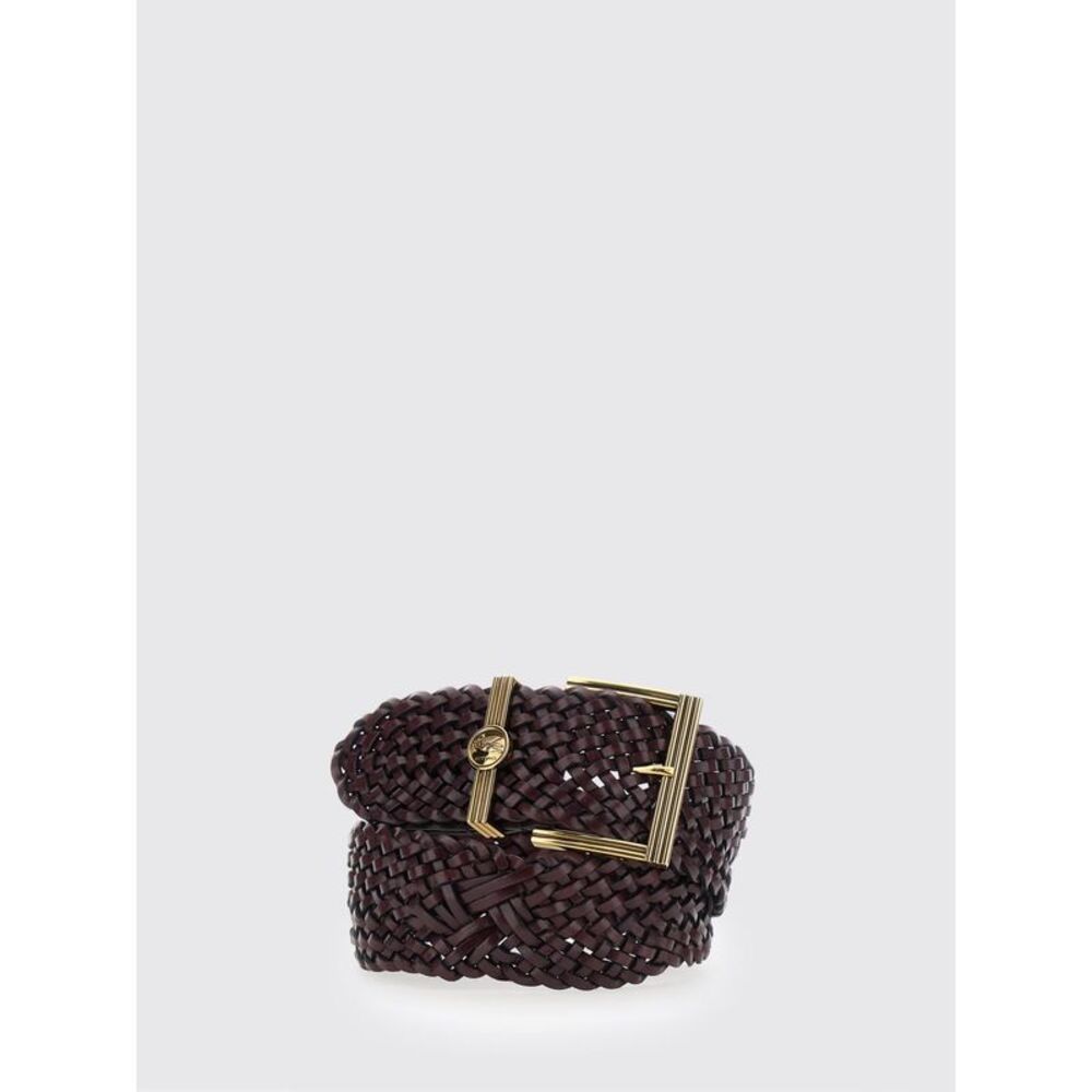 Etro Women High Adjustable Woven Calf Leather Belt Etro With Buckle